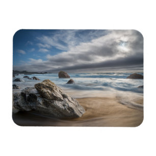 Magnet Flexible Littoral Stormy Big Sur, Californie