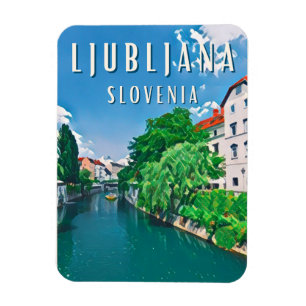Magnet Flexible Ljubljana, perle de la Slovénie