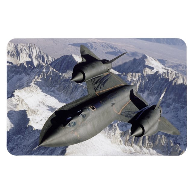 Magnet Flexible Lockheed SR-71B Blackbird (Horizontal)
