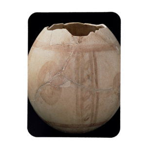 Magnet Flexible L'oeuf d'autruche a coupé sous forme de vase de