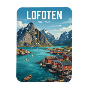 Magnet Flexible Lofoten Norvège