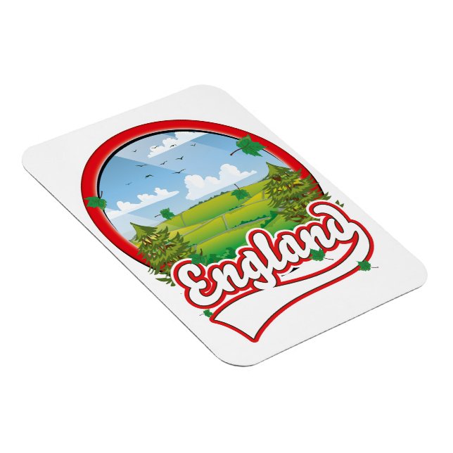 Magnet Flexible Logo Angleterre Travel (Côté Droit)