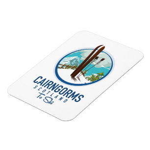 Magnet Flexible Logo Cairngorms Écosse