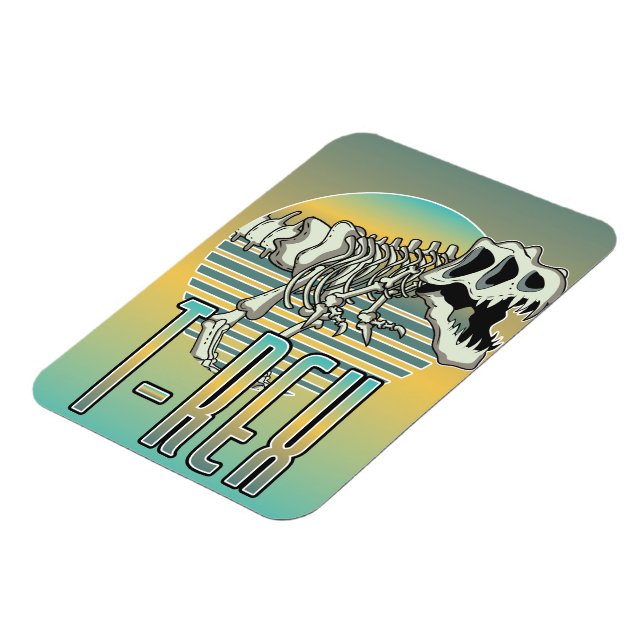 Magnet Flexible logo de dessin animé T-REX (Côté Gauche)