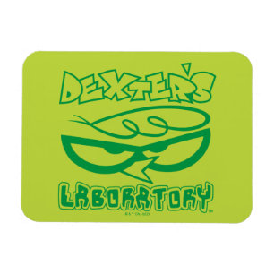 Magnet Flexible Logo de la face de laboratoire de Dexter