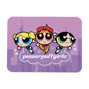 Magnet Flexible Logo de l'équipe de Powerpuff