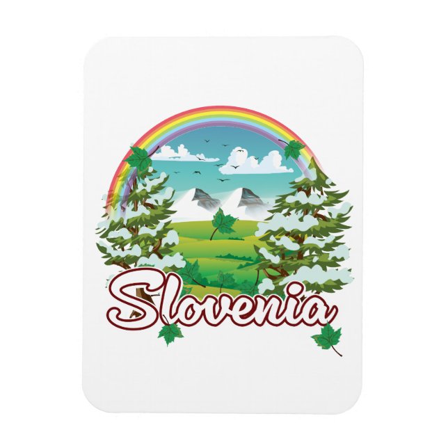 Magnet Flexible logo de Voyage Slovénie (Vertical)