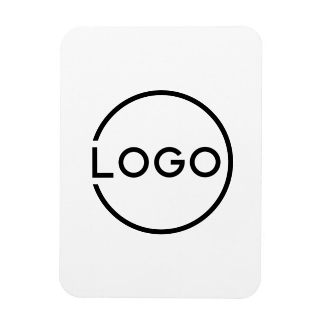 Magnet Flexible Logo d'entreprise personnalisé (Vertical)