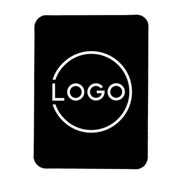Magnet Flexible Logo d'entreprise personnalisé (Vertical)
