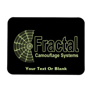 Magnet Flexible Logo des systèmes de camouflage fractal