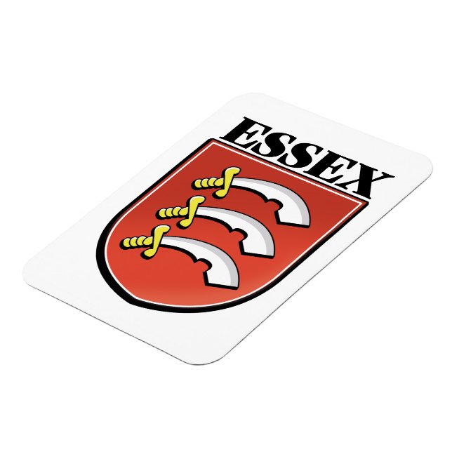 Magnet Flexible Logo du comté d'Essex (Côté Gauche)