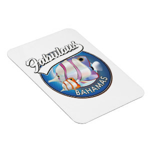 Magnet Flexible Logo fabuleux des Bahamas 