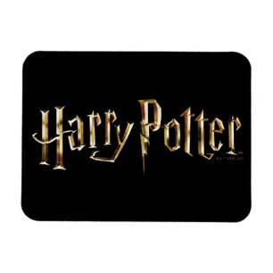 Magnet Flexible Logo Gold Harry Potter