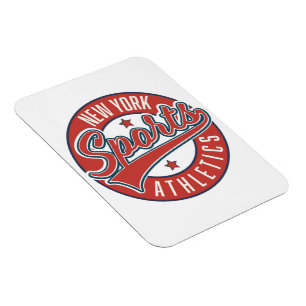 Magnet Flexible logo sportif de new york