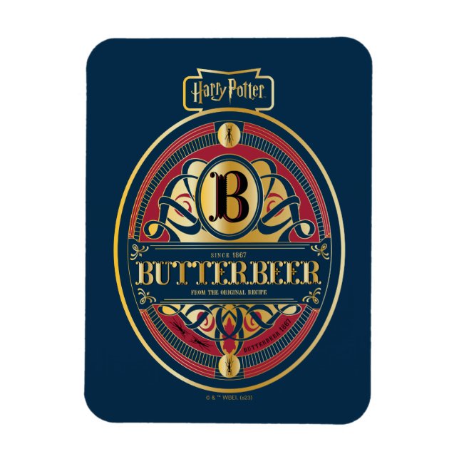 Magnet Flexible Logo vertical BUTTERBEER™ (Vertical)