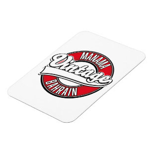 Magnet Flexible Logo Vintage Manama Bahrain