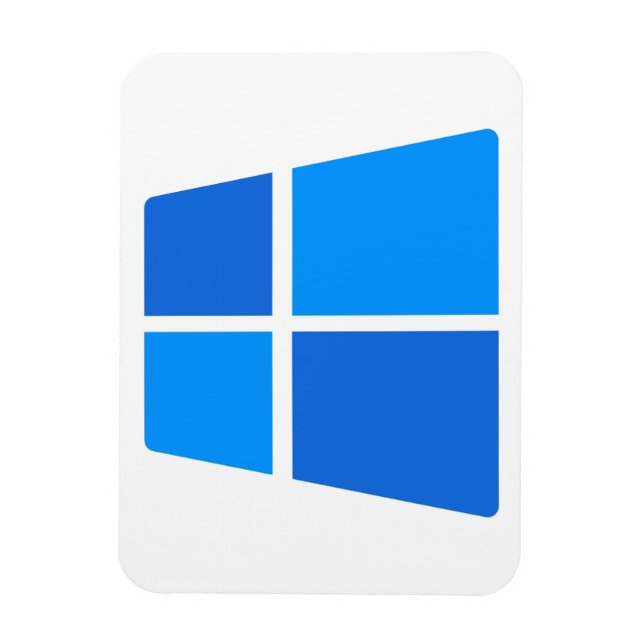 Magnet Flexible Logo Windows 11 (Vertical)