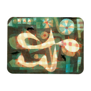 Magnet Flexible L'oie barbelée avec la souris, Paul Klee