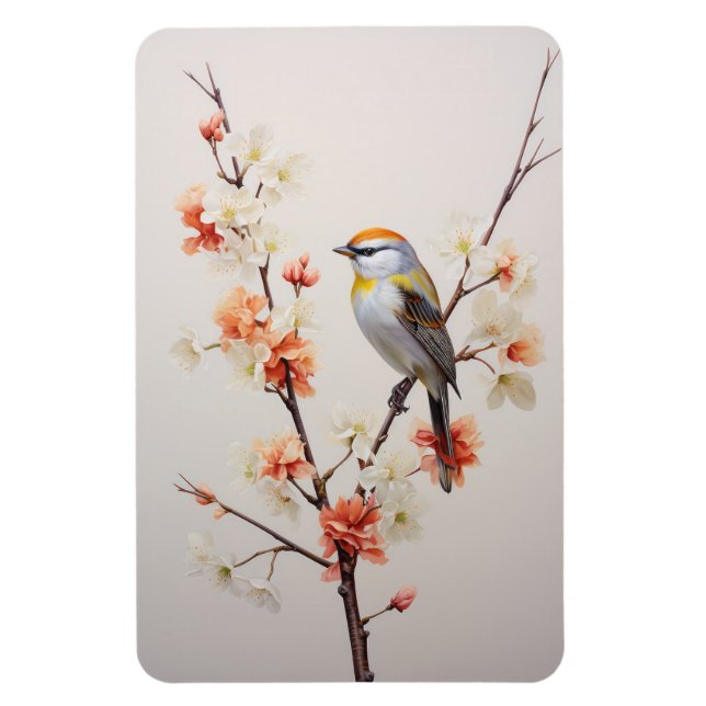 Magnet Flexible L'oiseau d'été (Vertical)