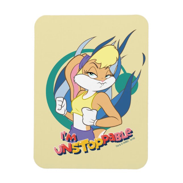 Magnet Flexible Lola Bunny "Je ne peux pas arrêter" (Vertical)