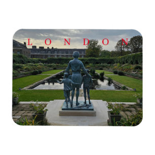Magnet Flexible Londres Kensington Palace Gardens vue aimant