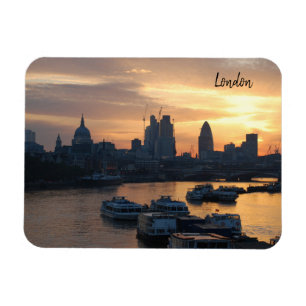 Magnet Flexible Londres - Tamise au lever du soleil