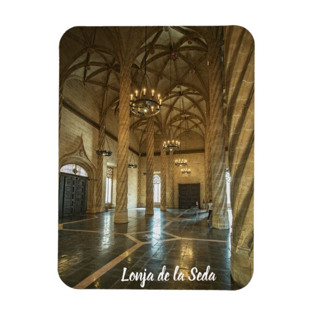 Magnet Flexible Lonja de la Seda (Vertical)
