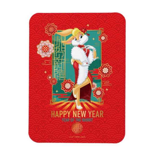Magnet Flexible LOONEY TUNES™ | Lola Year of Rabbit (Vertical)