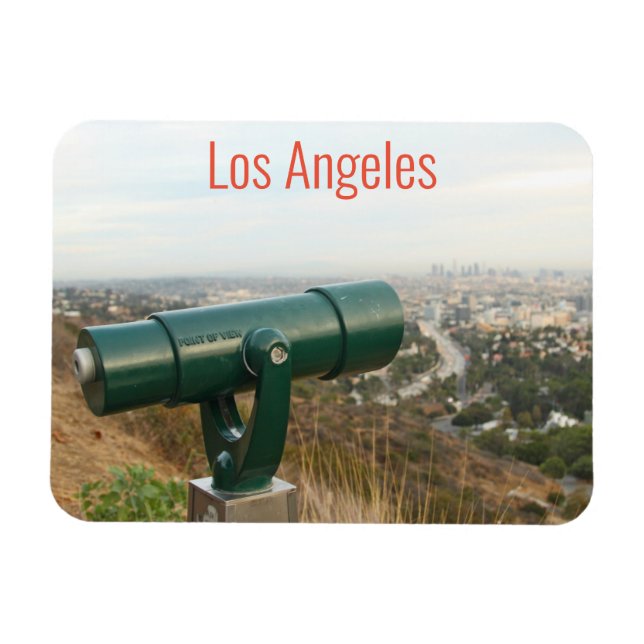 Magnet Flexible Los Angeles de Mulholland Drive (Horizontal)