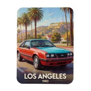 Magnet Flexible Los Angeles Performance de rue en Californie 1983