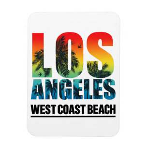 Magnet Flexible Los Angeles West Coast Beach