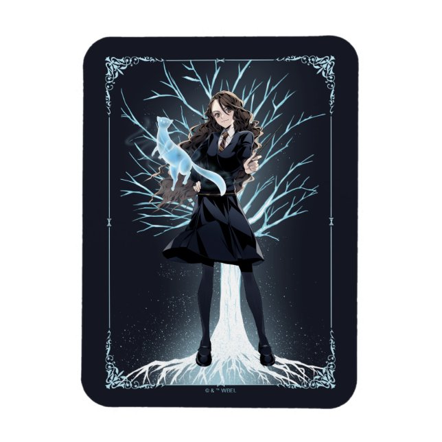 Magnet Flexible L'Otter Patronus d'Anime Hermione Granger (Vertical)