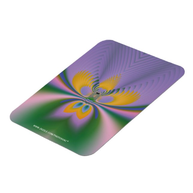 Magnet Flexible Lotus pourpre (Côté Gauche)