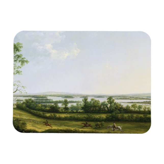 Magnet Flexible Lough Erne de Knock Ninney, avec Bellisle dans (Horizontal)