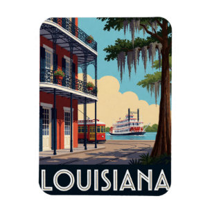 Magnet Flexible Louisiane États-Unis La Nouvelle-Orléans Culture B