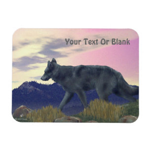 Magnet Flexible Loup de grand pays