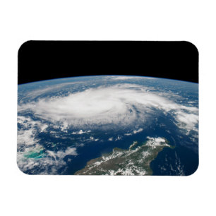 Magnet Flexible L'Ouragan Dorian Au-Dessus De L'Océan Atlantique.