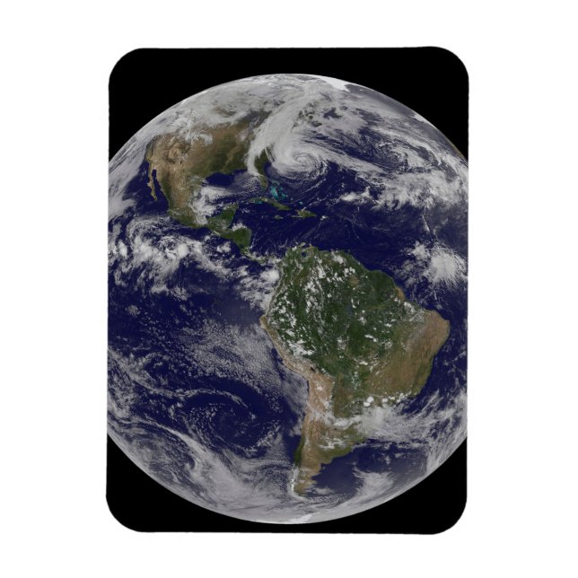 Magnet Flexible L'Ouragan Sandy Le Long De La Côte Est Des États-U (Vertical)