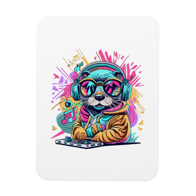 Magnet Flexible loutre Dj ambiance 90 (Vertical)