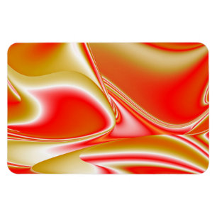 Magnet Flexible Love and Gold Abstrait 3D Rainbowart