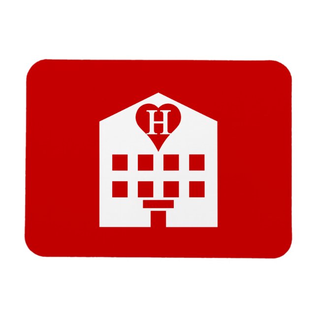 Magnet Flexible Love Hotel Japanese Emoji (Horizontal)