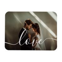 'Love' Photo de couple personnalisée