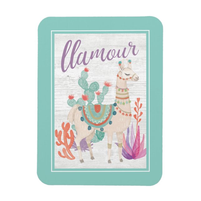 Magnet Flexible Lovely Llamas II Llamour (Vertical)