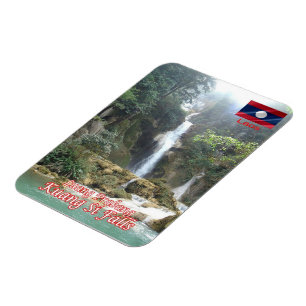 Magnet Flexible Luang Prabang - Chutes de Kuang Si - Laos -