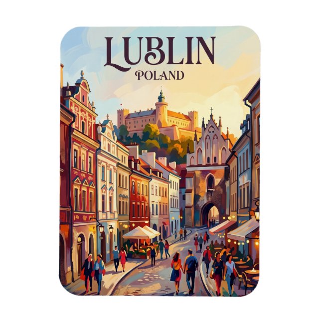 Magnet Flexible Lublin Pologne (Vertical)