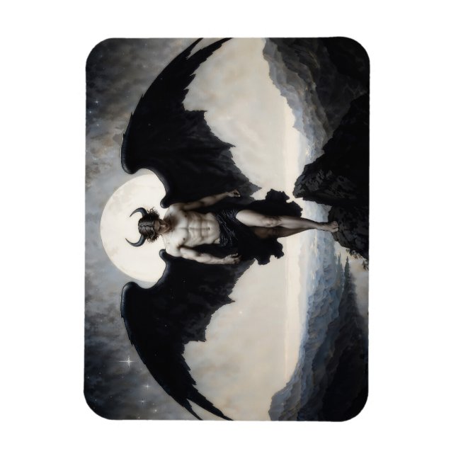 Magnet Flexible Lucifer Dark Fantasy (Vertical)