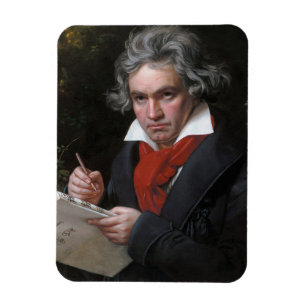 Magnet Flexible Ludwig Beethoven Compositeur de Musique Classique
