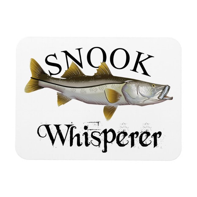 Magnet Flexible Lumière de Snook Whisperer (Horizontal)