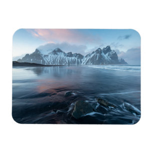 Magnet Flexible Lumière extraordinaire en Islande Stokksnes,