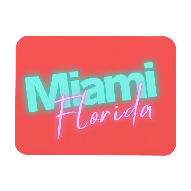 Magnet Flexible Lumières de New Miami (Horizontal)